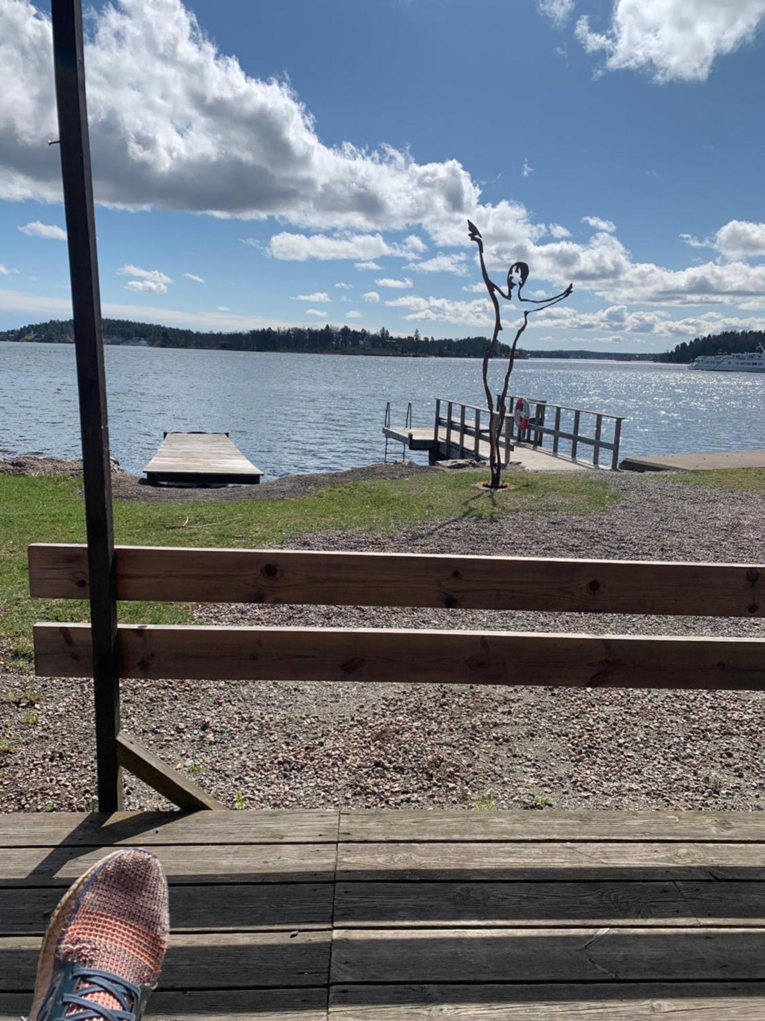 Sommarvilan Vaxholm Bagian luar foto