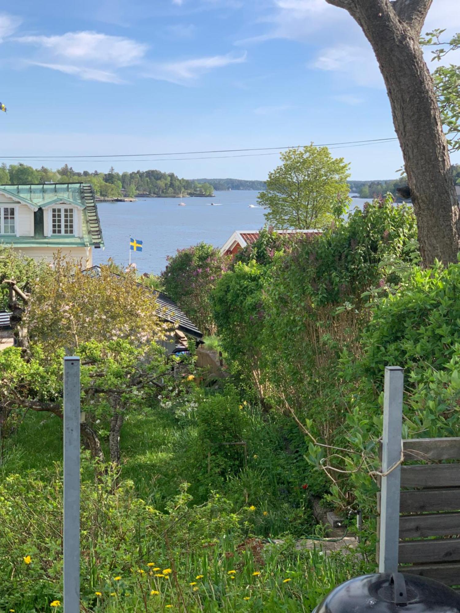Sommarvilan Vaxholm Bagian luar foto